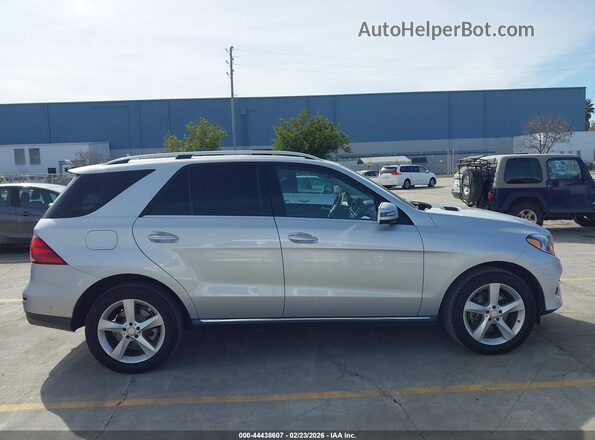 4JGDA5HB2GA810909 2016 MERCEDES-BENZ GLE 350 Серебряный 