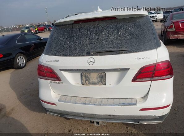 4JGDA5HB2HA943364 2017 MERCEDES-BENZ GLE 350 White 