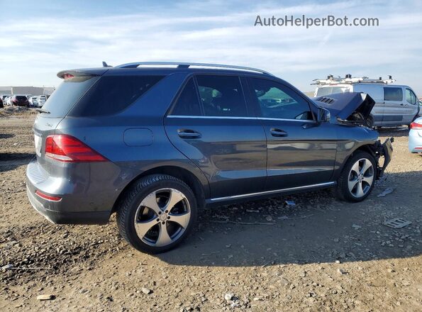 4JGDA5HB3GA780318 2016 MERCEDES-BENZ GLE Серый Задняя правая четверть