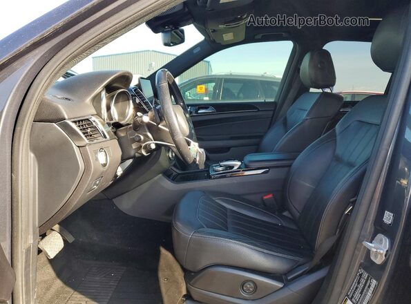 4JGDA5HB3GA780318 2016 MERCEDES-BENZ GLE Серый Вид салона спереди
