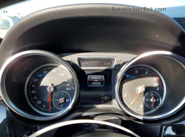 4JGDA5HB3GA780318 2016 MERCEDES-BENZ GLE Серый Вид щитка приборов