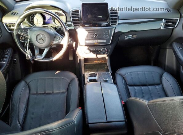 4JGDA5HB3GA780318 2016 MERCEDES-BENZ GLE Серый Вид панели приборов