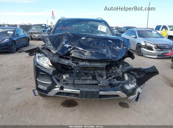 4JGDA5HB4HA965415 2017 MERCEDES-BENZ GLE 350 Black Вид щитка приладів