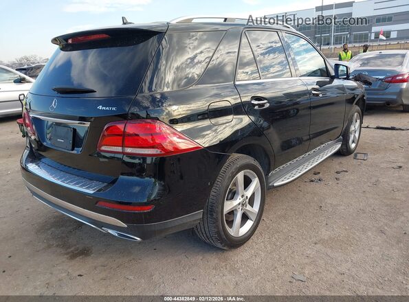 4JGDA5HB4HA965415 2017 MERCEDES-BENZ GLE 350 Black Задня права чверть