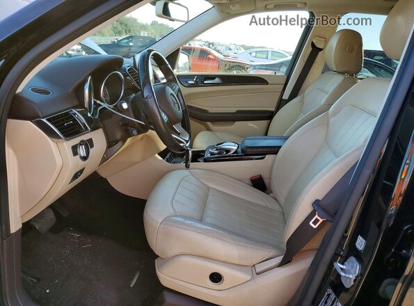 4JGDA5HB6GA631899 2016 MERCEDES-BENZ GLE Black წინა სალონის ხედი