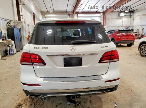 4JGDA5HB6GA714376 2016 MERCEDES-BENZ GLE White Vista trasera