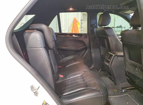 4JGDA5HB6GA714376 2016 MERCEDES-BENZ GLE White Vista interior trasera