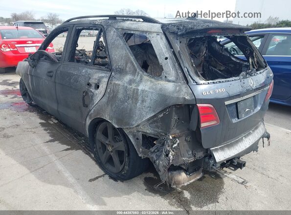 4JGDA5HB6HA989733 2017 MERCEDES-BENZ GLE 350 Black Задня ліва чверть