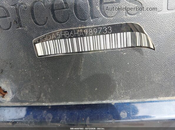 4JGDA5HB6HA989733 2017 MERCEDES-BENZ GLE 350 Black Вид підкапотного простору