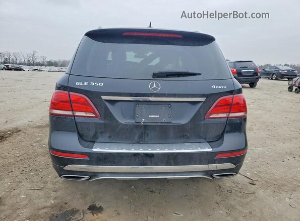 4JGDA5HB6JB127743 2018 MERCEDES-BENZ GLE Black Widok z tyłu