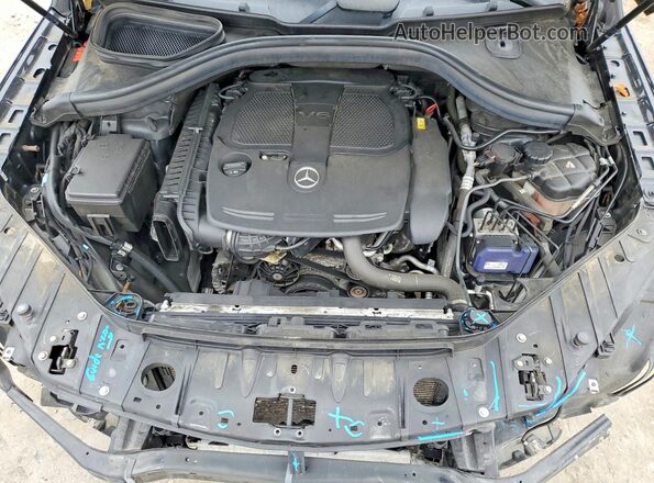 4JGDA5HB6JB127743 2018 MERCEDES-BENZ GLE Black Widok komory silnika