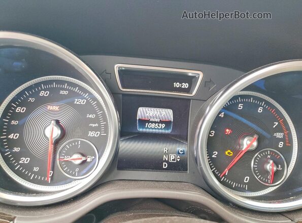 4JGDA5HB6JB127743 2018 MERCEDES-BENZ GLE Black Widok zestawu wskaźników