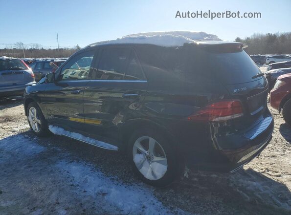 4JGDA5HB7HA919285 2017 MERCEDES-BENZ GLE Black Tył lewy