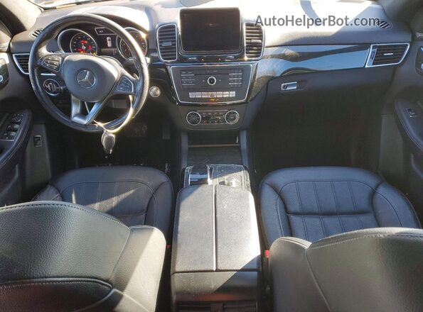 4JGDA5HB7HA919285 2017 MERCEDES-BENZ GLE Black Widok deski rozdzielczej