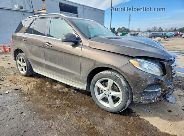 4JGDA5HB8GA787328 2016 MERCEDES-BENZ GLE Brown Առջևի աջ
