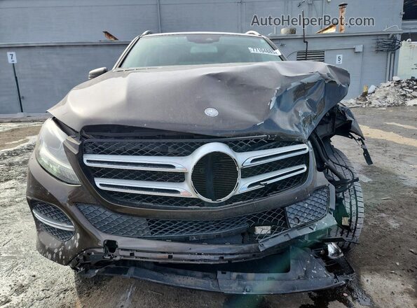 4JGDA5HB8GA787328 2016 MERCEDES-BENZ GLE Brown Դիմացի տեսք