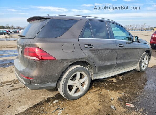 4JGDA5HB8GA787328 2016 MERCEDES-BENZ GLE Brown Հետևի աջ