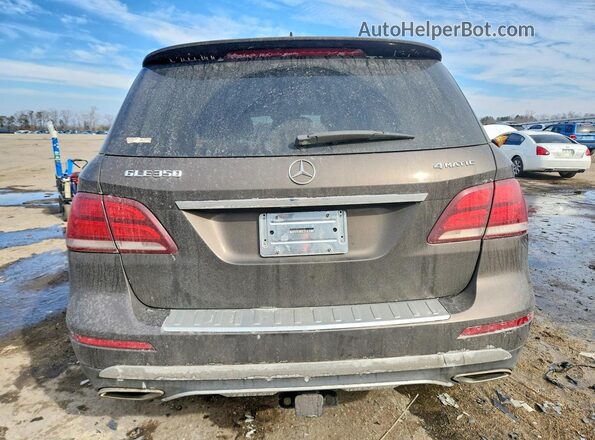 4JGDA5HB8GA787328 2016 MERCEDES-BENZ GLE Brown Հետևի տեսք