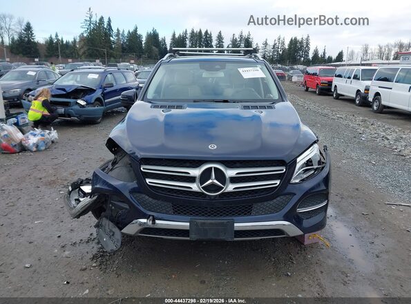 4JGDA5HB9JB196927 2018 MERCEDES-BENZ GLE 350 Dark Blue 