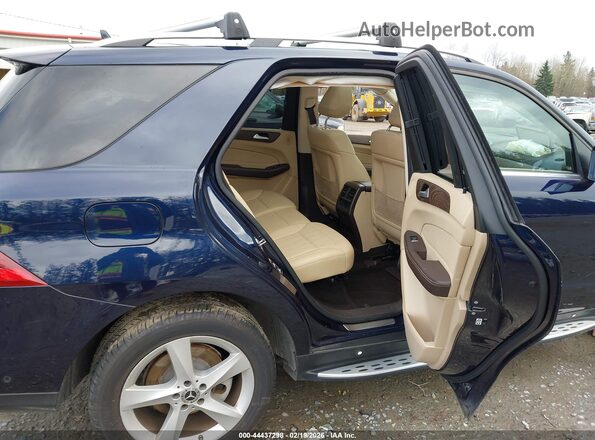 4JGDA5HB9JB196927 2018 MERCEDES-BENZ GLE 350 Dark Blue 