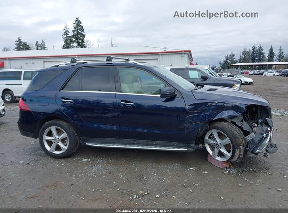 4JGDA5HB9JB196927 2018 MERCEDES-BENZ GLE 350 Dark Blue 
