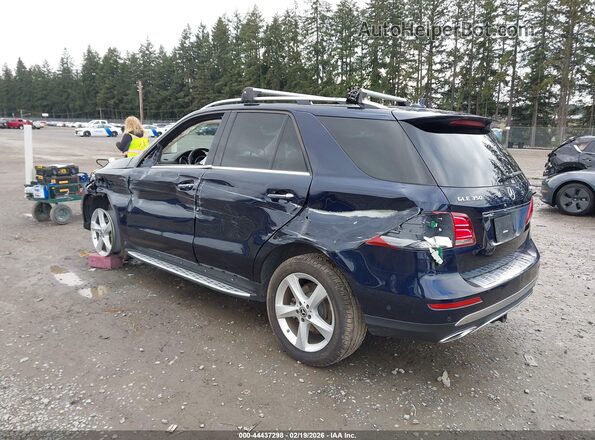 4JGDA5HB9JB196927 2018 MERCEDES-BENZ GLE 350 Dark Blue 