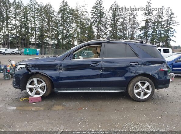 4JGDA5HB9JB196927 2018 MERCEDES-BENZ GLE 350 Dark Blue 