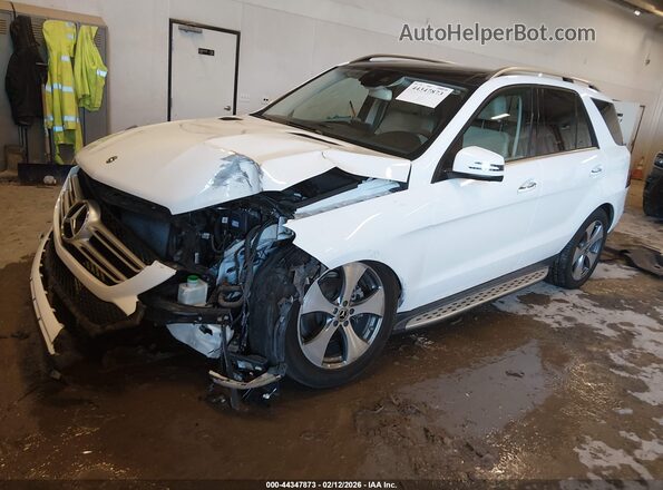 4JGDA5HBXHA994336 2017 MERCEDES-BENZ GLE 350 White Przód lewy