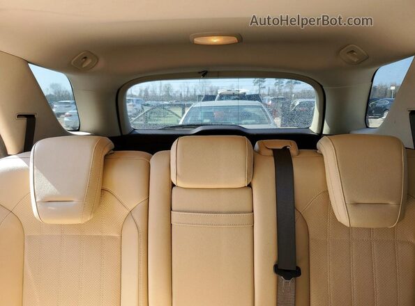 4JGDA5JB3GA639033 2016 MERCEDES-BENZ GLE Silver უკანა სავარძლების ხედი