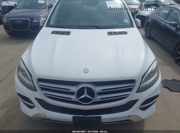4JGDA5JB3GA681346 2016 MERCEDES-BENZ GLE 350 White 