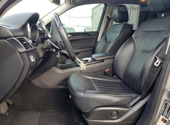 4JGDA5JB6GA716753 2016 MERCEDES-BENZ GLE Gray Vista interior delantera