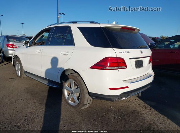 4JGDA5JB6GA775690 2016 MERCEDES-BENZ GLE 350 Белый 