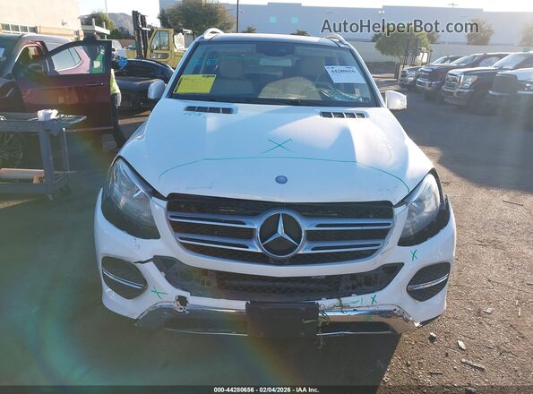 4JGDA5JB6GA775690 2016 MERCEDES-BENZ GLE 350 Белый 