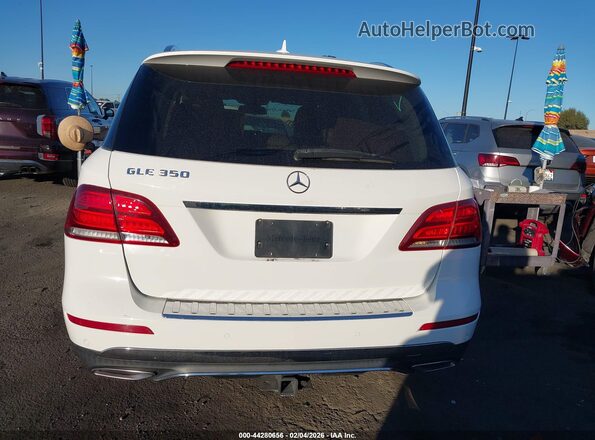 4JGDA5JB6GA775690 2016 MERCEDES-BENZ GLE 350 Белый 