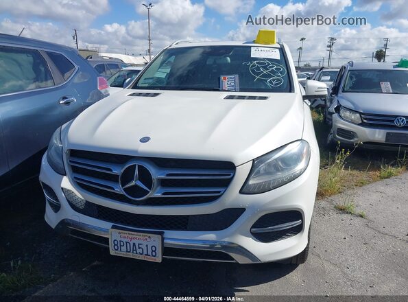4JGDA5JB8GA641554 2016 MERCEDES-BENZ GLE 350 White 