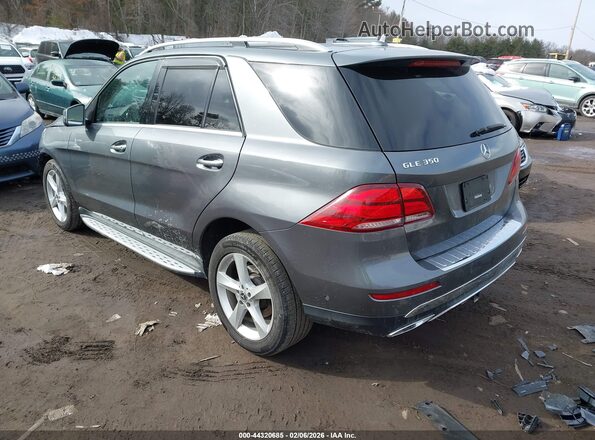 4JGDA5JB8JB156199 2018 MERCEDES-BENZ GLE 350 Gray Trasero izquierdo