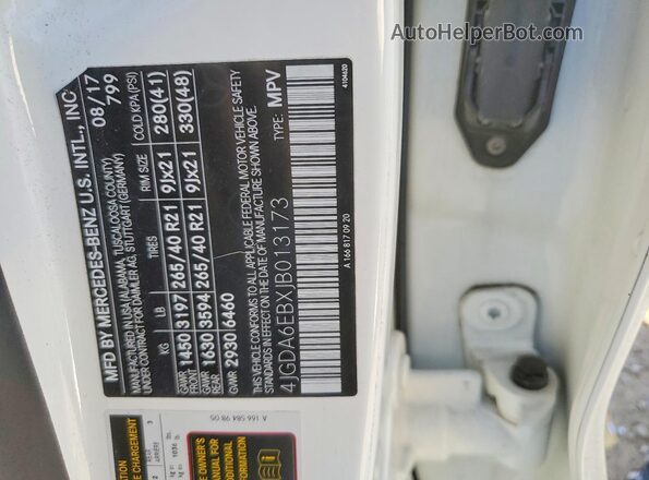 4JGDA6EBXJB013173 2018 MERCEDES-BENZ GLE-CLASS Белый 