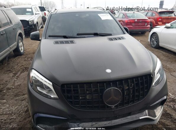 4JGDA7EB6HA883296 2017 MERCEDES-BENZ AMG GLE 63 Black 