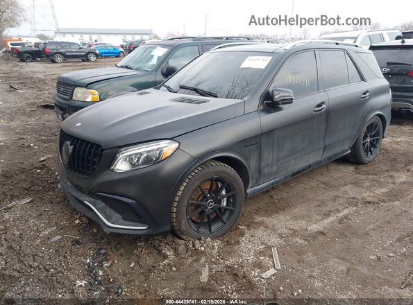 4JGDA7EB6HA883296 2017 MERCEDES-BENZ AMG GLE 63 Black 