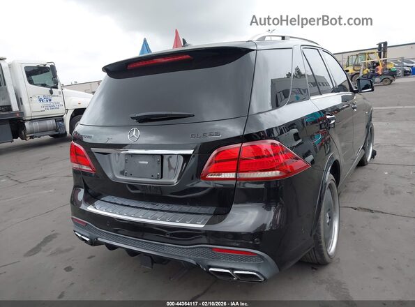 4JGDA7EB7HA866720 2017 MERCEDES-BENZ AMG GLE 63 Черный 
