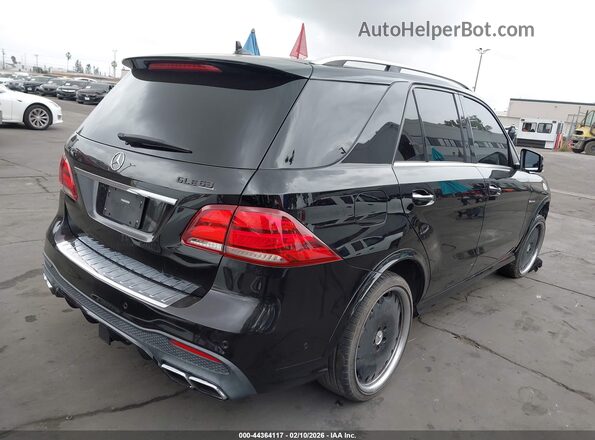 4JGDA7EB7HA866720 2017 MERCEDES-BENZ AMG GLE 63 Черный 