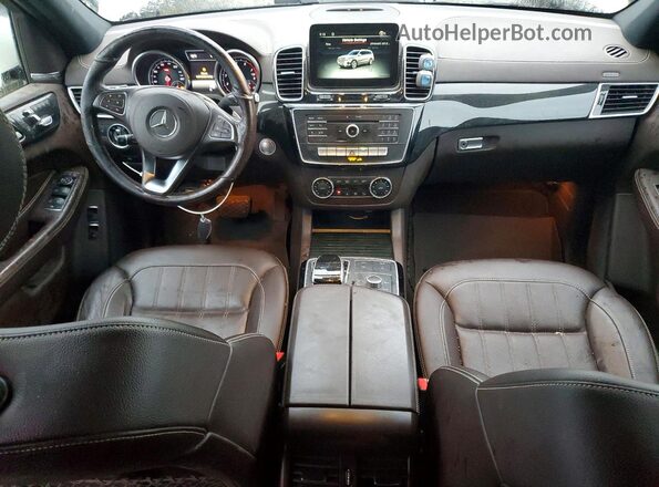 4JGDF6EE0HA786973 2017 MERCEDES-BENZ GLS-CLASS White Vista del cuadro de instrumentos