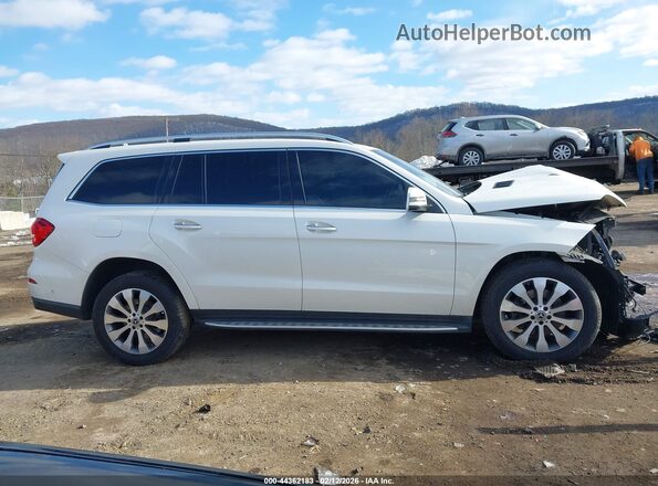 4JGDF6EE0JB078318 2018 MERCEDES-BENZ GLS 450 Белый Вид задней части салона