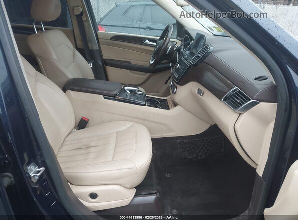 4JGDF6EE1JB159991 2018 MERCEDES-BENZ GLS 450 Blue წინა სალონის ხედი