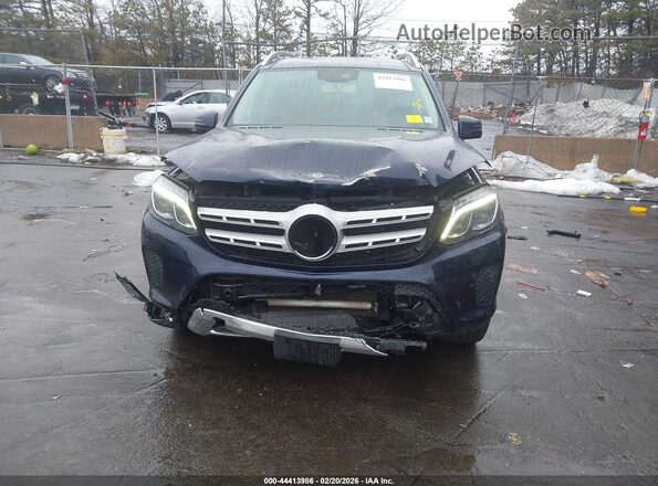 4JGDF6EE1JB159991 2018 MERCEDES-BENZ GLS 450 Blue წინა ხედი