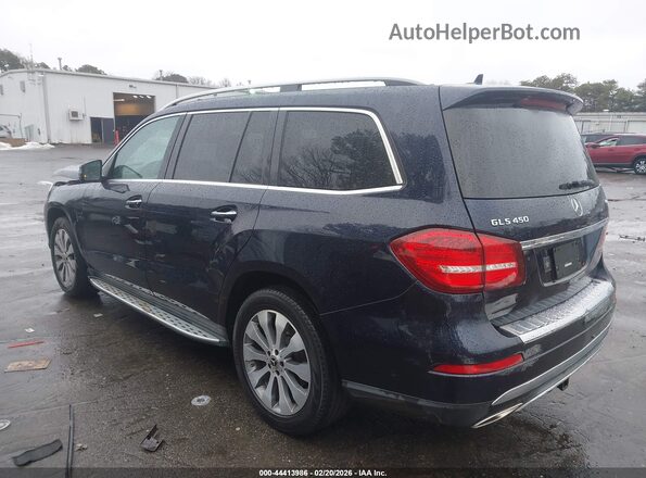 4JGDF6EE1JB159991 2018 MERCEDES-BENZ GLS 450 Blue უკანა მარცხენა