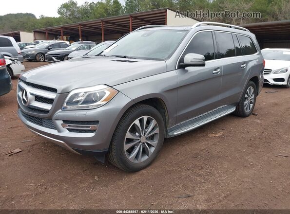 4JGDF6EE2GA699526 2016 MERCEDES-BENZ GL 450 Gray Առջևի ձախ երեք քառորդ տեսարան
