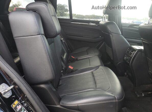 4JGDF6EE2KB220685 2019 MERCEDES-BENZ GLS Black Rear interior view