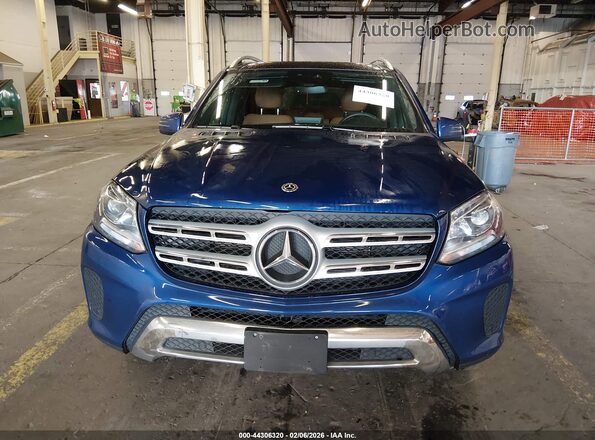 4JGDF6EE2KB238300 2019 MERCEDES-BENZ GLS 450 Blue Vista del cuadro de instrumentos