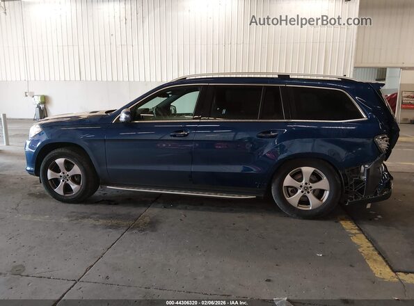 4JGDF6EE2KB238300 2019 MERCEDES-BENZ GLS 450 Blue Vista interior de 360 grados